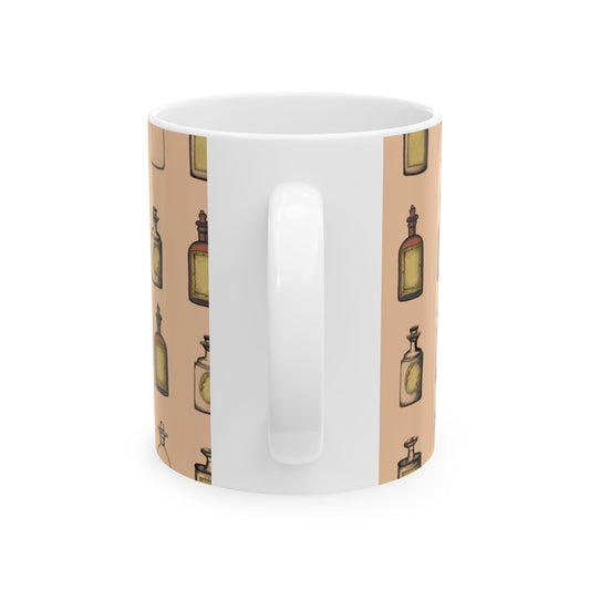 Whimsical Apothecary Ceramic Mug | Vintage Potion Design | Great for Tea Lovers, Gift for Herbalists, Kitchen Decor, Unique Coffee [...]