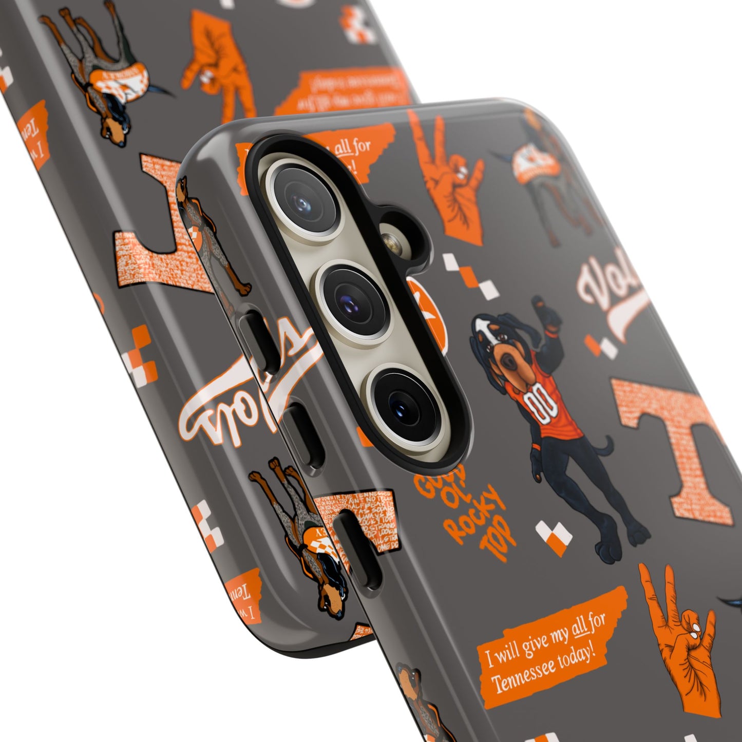 Tough Cases - Tennessee Fan Phone Case, Sports Team Accessory, Gift for Volunteers Fans, Durable Cover, College Game Day