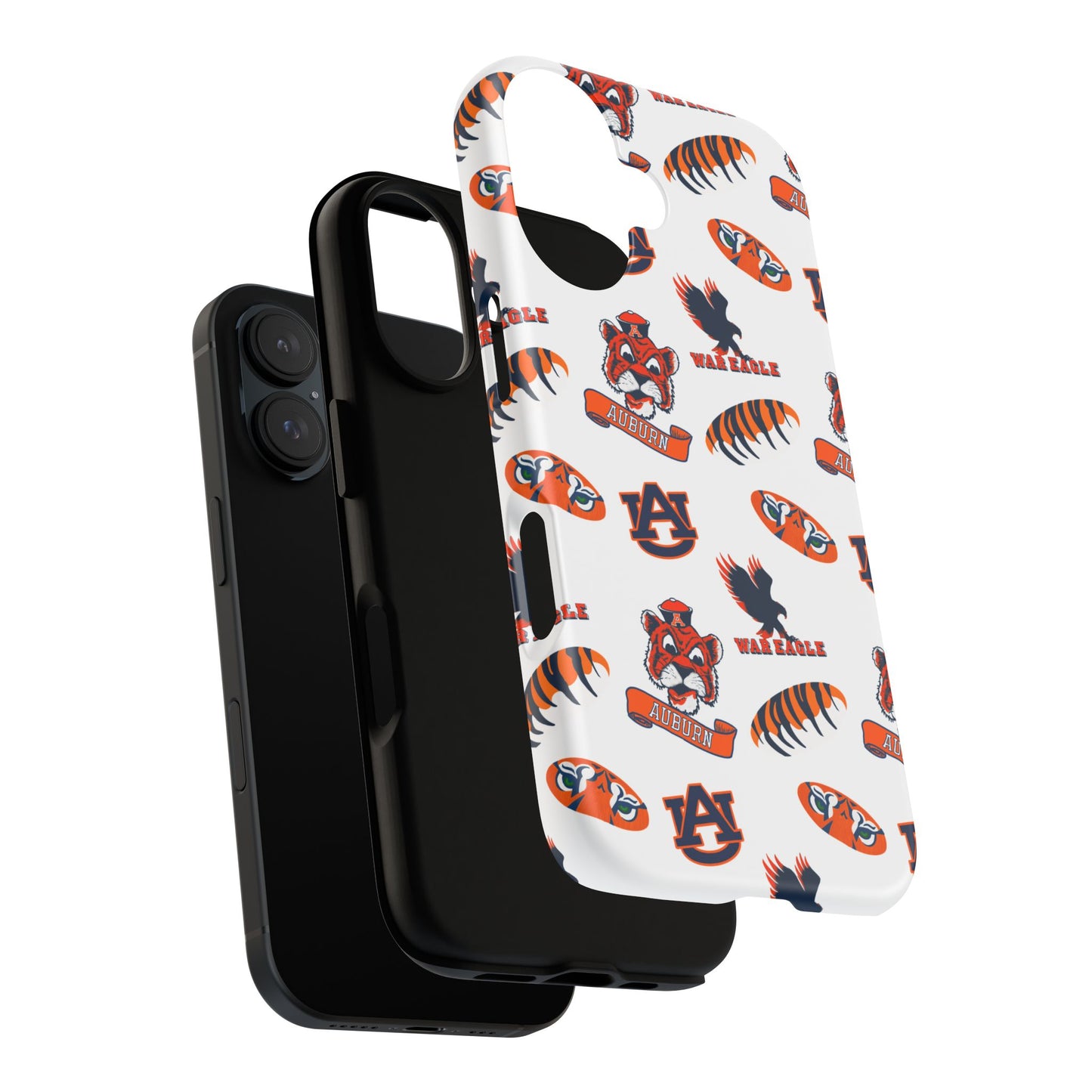 Auburn Fan Phone Case, Sports Team Accessory, Gift for Auburn Fans, Durable Cover, College Game Day