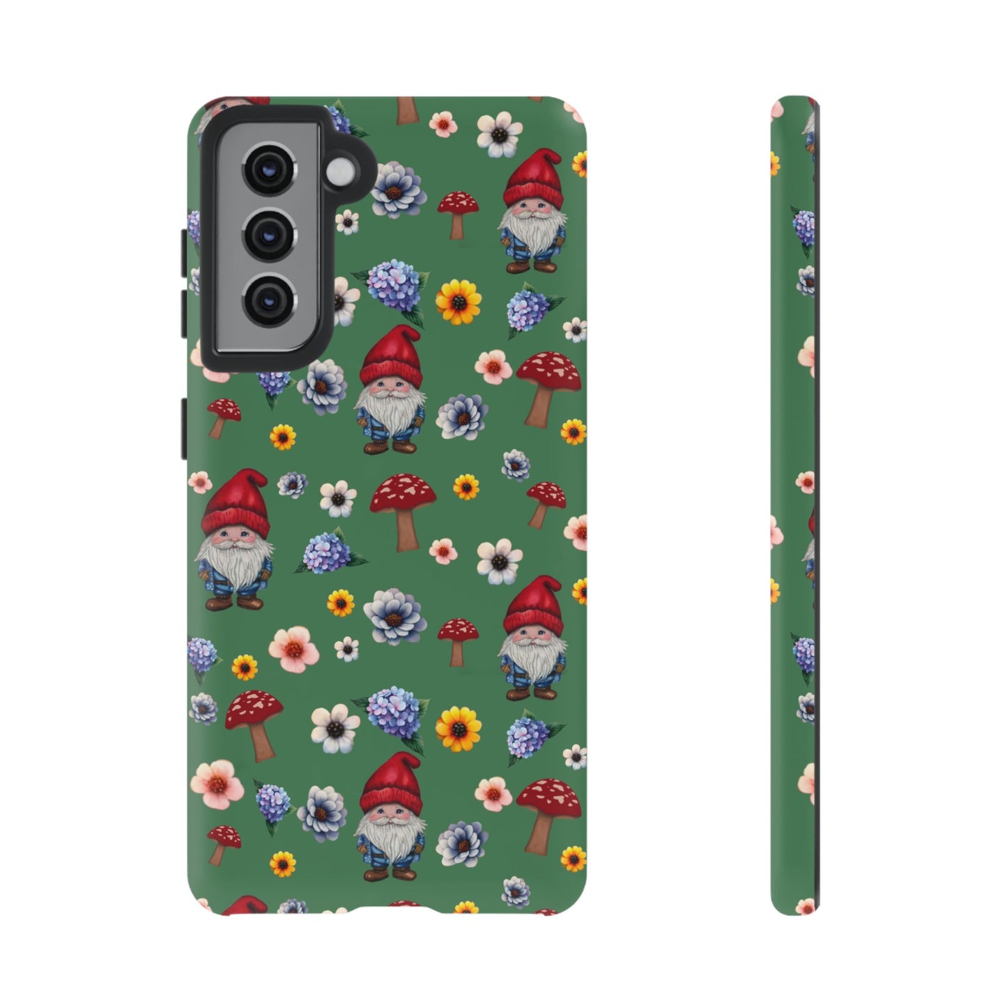 Gnome Garden Phone Case | Tough Cases for Nature Lovers | Cute Gnome Pattern | Floral & Mushroom Design | Gifts for Friends, Birthday [...]