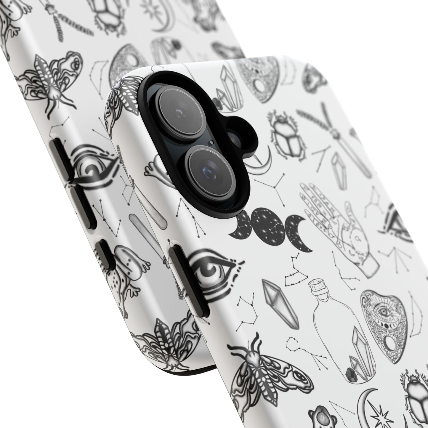 Mystical Phone Case | Boho Aesthetic Cover, Witchy Gift, Crystal Art Protection, Astrology Decor, Unique Cell Phone Skins