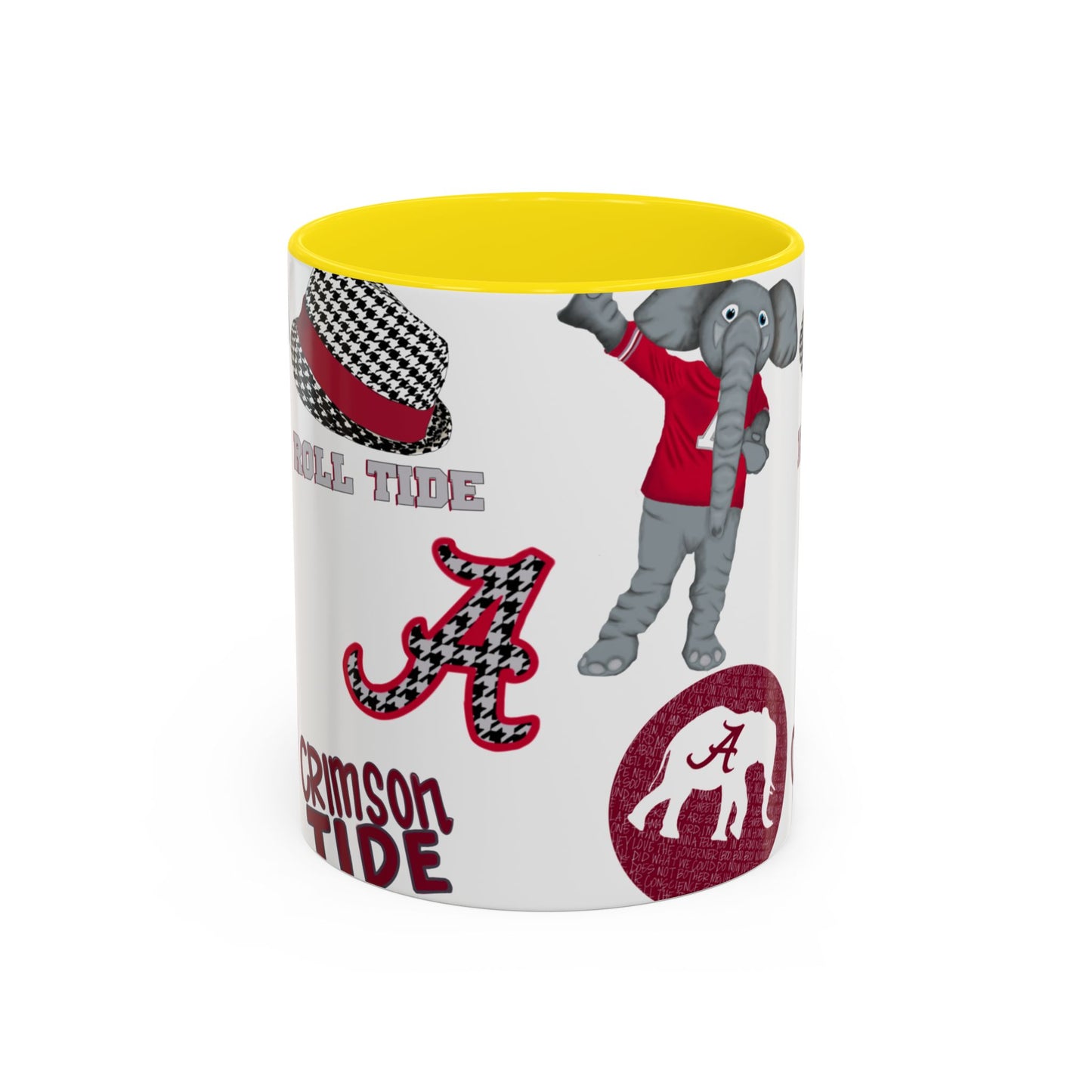 Crimson Tide Coffee Mug, Alabama Fan Cup, Roll Tide Mug, College Sports Gift, Game Day Drinkware