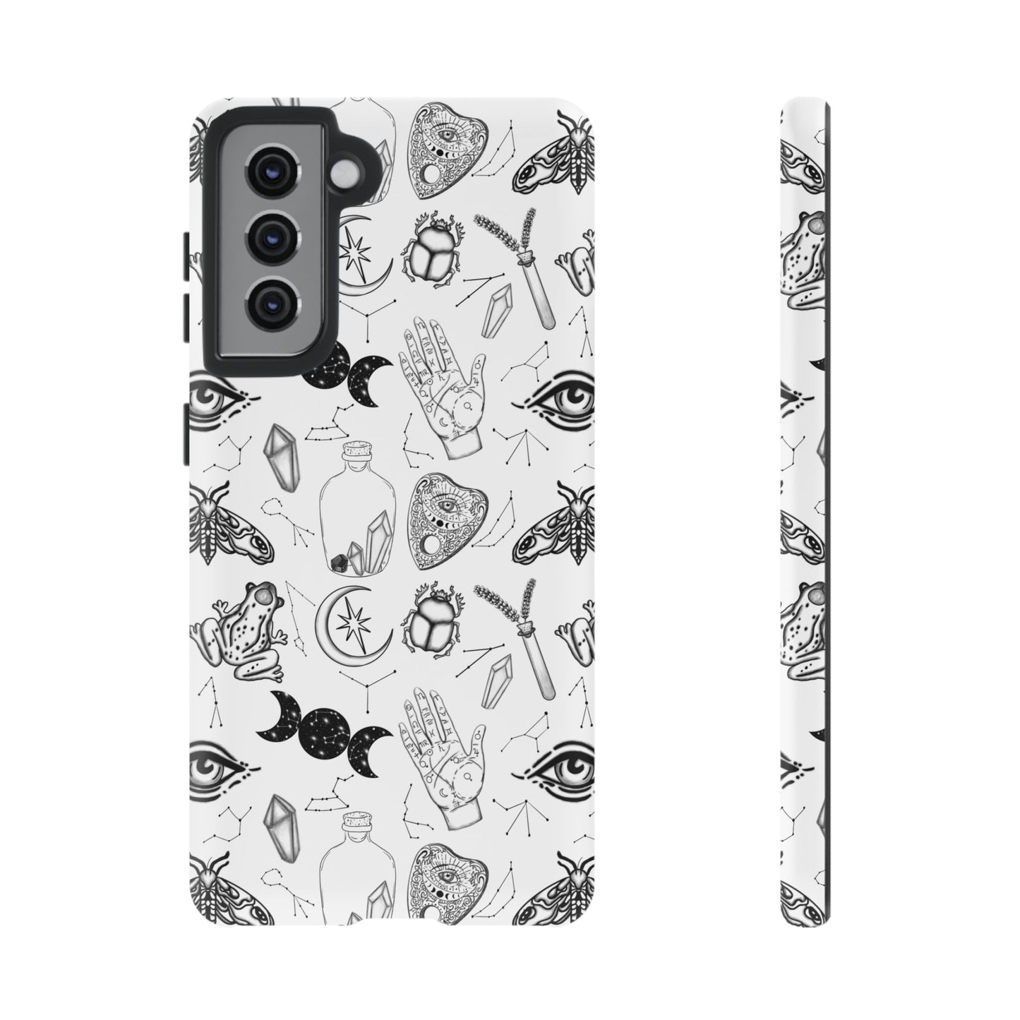 Mystical Phone Case | Boho Aesthetic Cover, Witchy Gift, Crystal Art Protection, Astrology Decor, Unique Cell Phone Skins