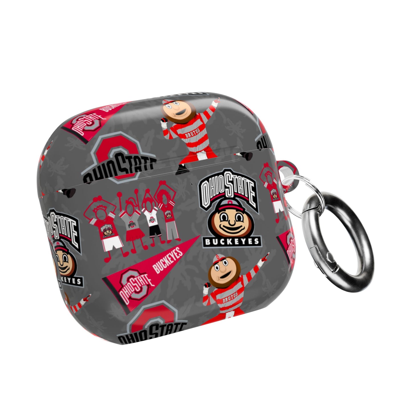 Ohio State Buckeyes AirPod Case, College Sports Accessories, Cute Gift for Students, Team Spirit Cover, Trending Tech Gear