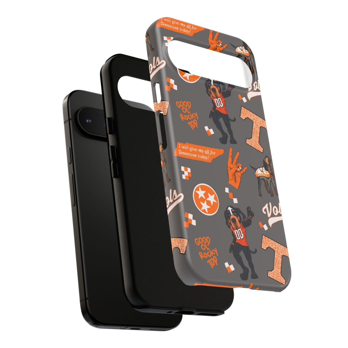 Tough Cases - Tennessee Fan Phone Case, Sports Team Accessory, Gift for Volunteers Fans, Durable Cover, College Game Day
