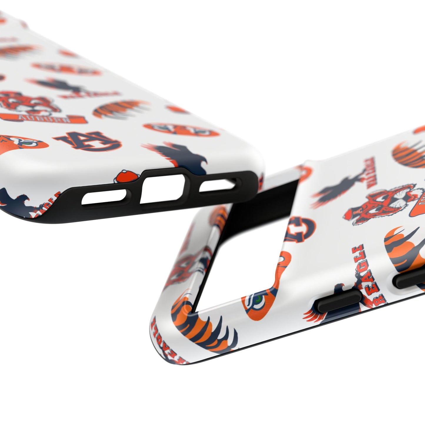 Auburn Fan Phone Case, Sports Team Accessory, Gift for Auburn Fans, Durable Cover, College Game Day