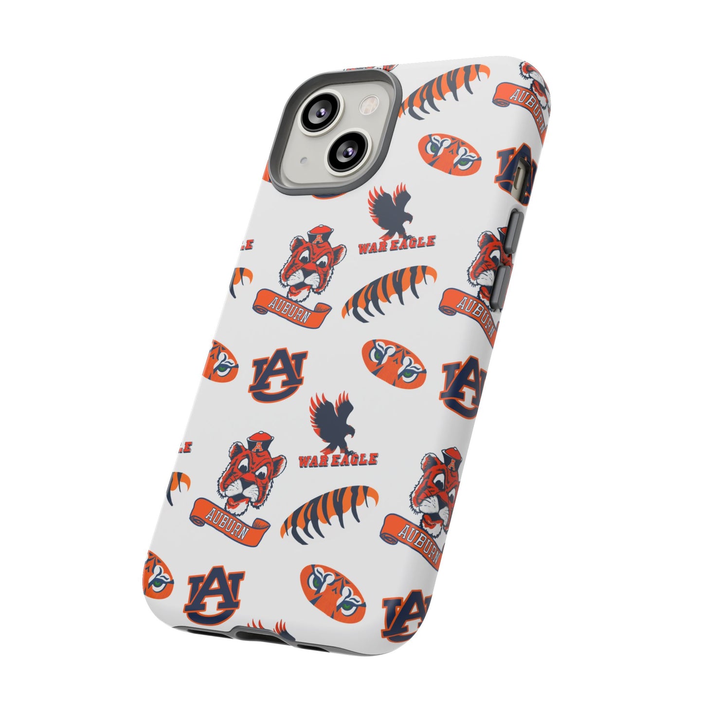 Auburn Fan Phone Case, Sports Team Accessory, Gift for Auburn Fans, Durable Cover, College Game Day