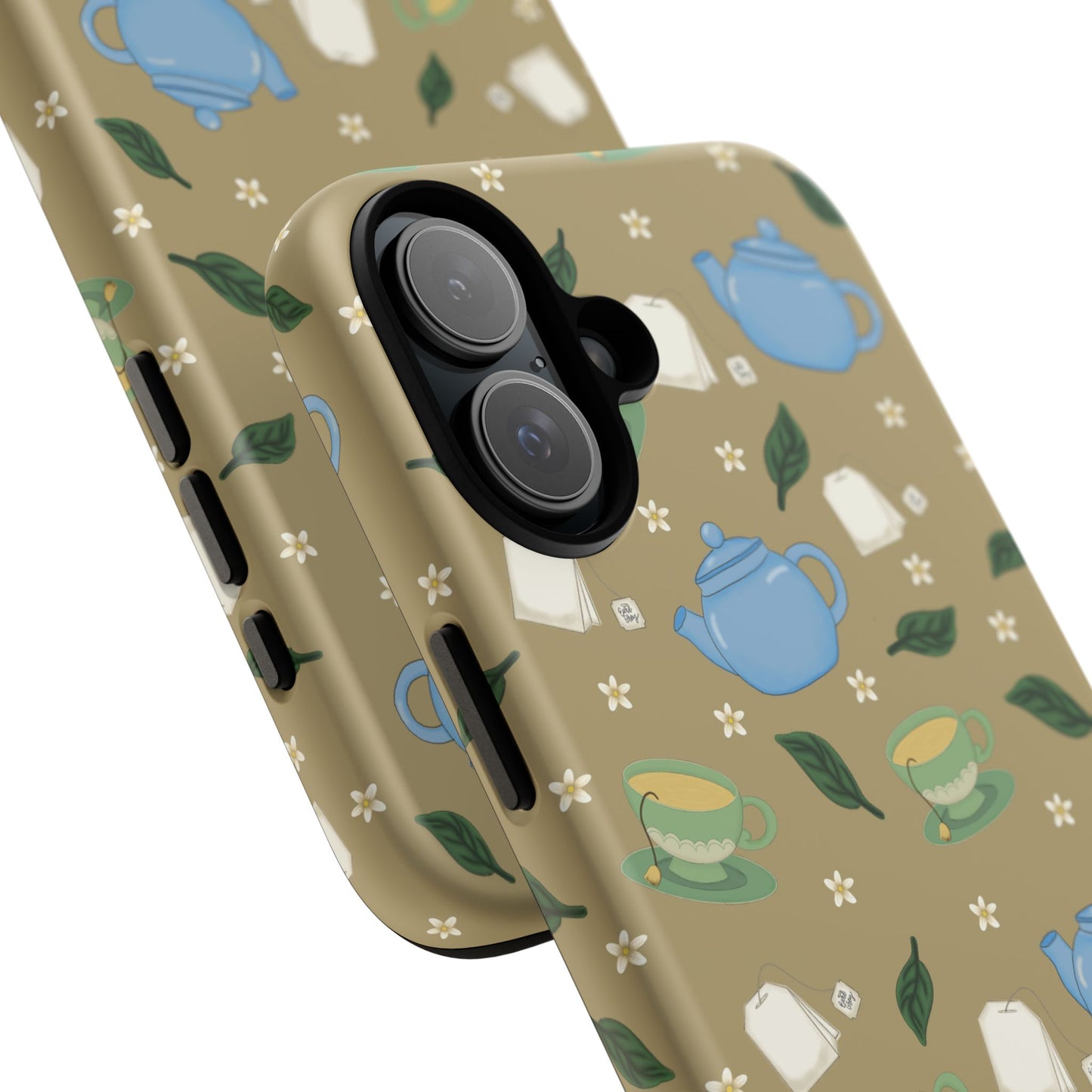 Charming Teacup Phone Case, Cute Phone Cover, Gift for Tea Lovers, Vintage Style Case, Birthday Present, Unique Accessory