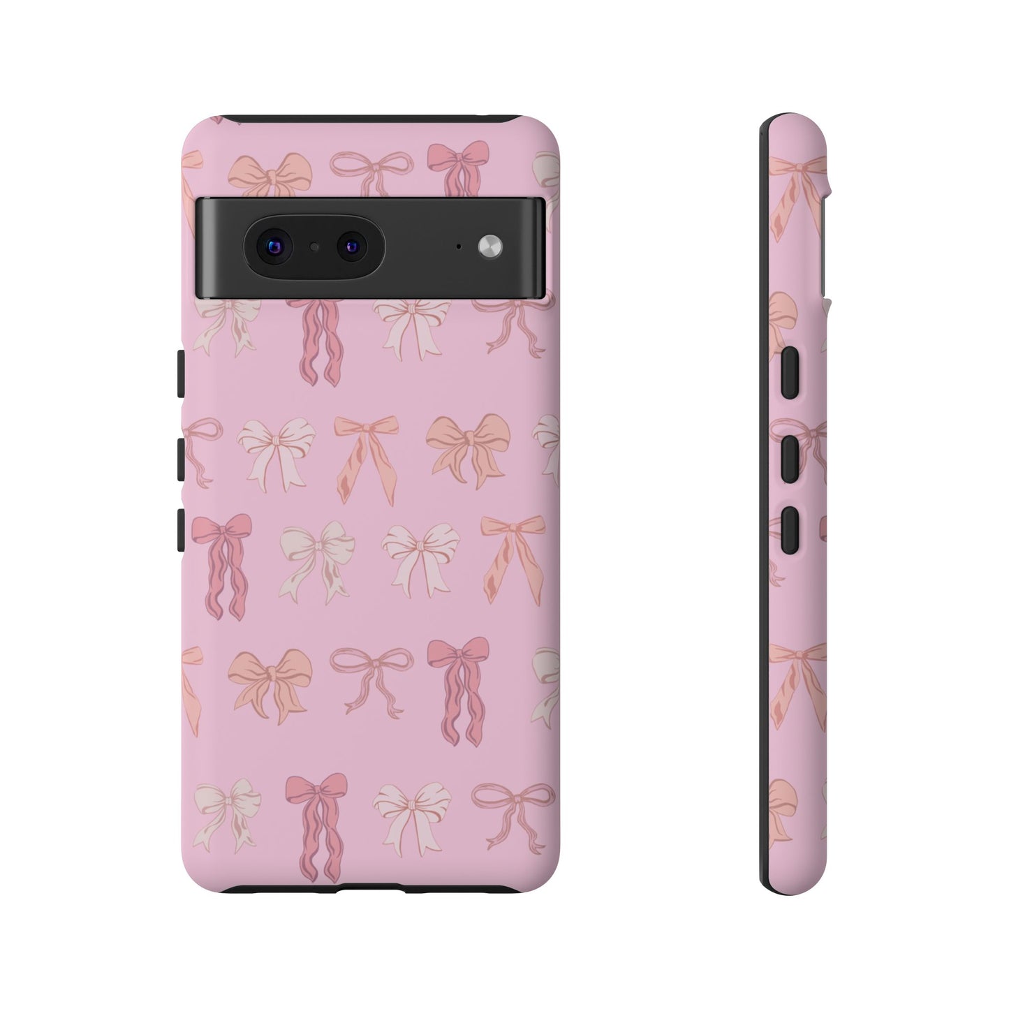 Cute Phone Case with Bow Design | Pink Aesthetic | Gifts for Her, Birthday Present, Trendy Phone Accessories, Fashionable Tech Cover