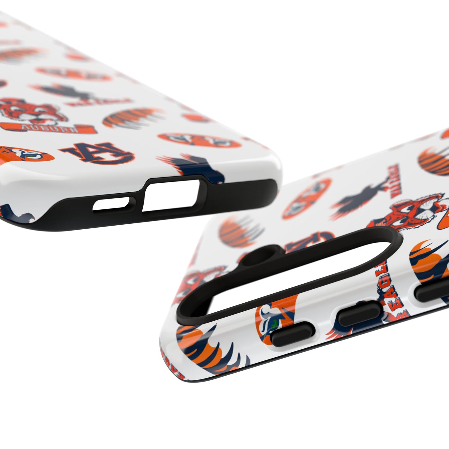 Auburn Fan Phone Case, Sports Team Accessory, Gift for Auburn Fans, Durable Cover, College Game Day