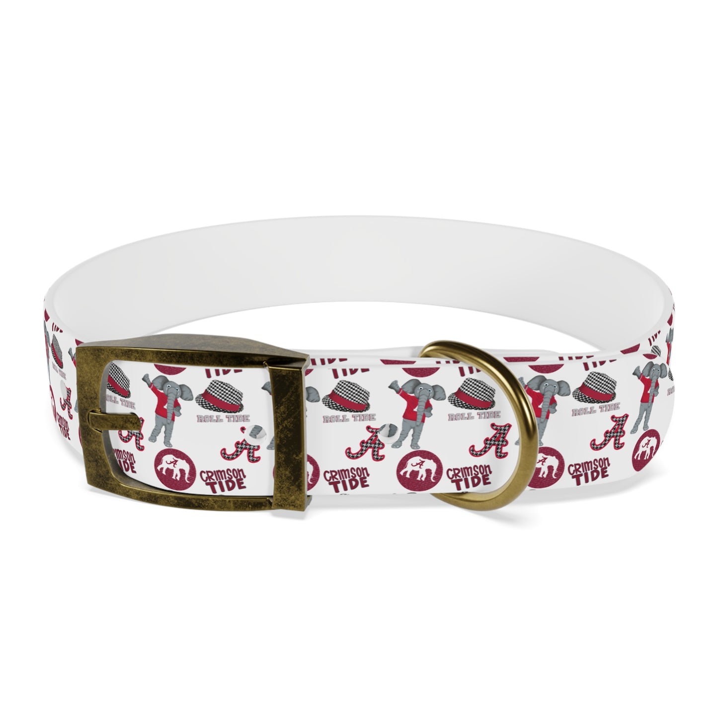Alabama Crimson Tide Dog Collar - Pet Accessory, Dog Lover Gift, Sports Team Collar, Custom Dog Gear, Football Fan Merchandise
