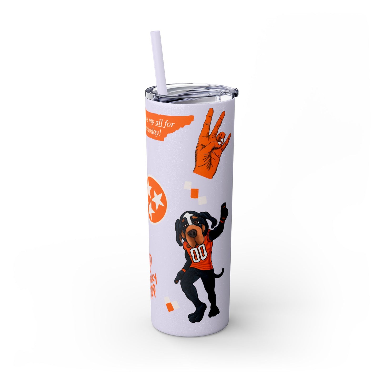Tennessee Spirit Tumbler, 20oz | School Pride Cup for Gameday & Tailgating | Ideal for Fans, Students & Alumni