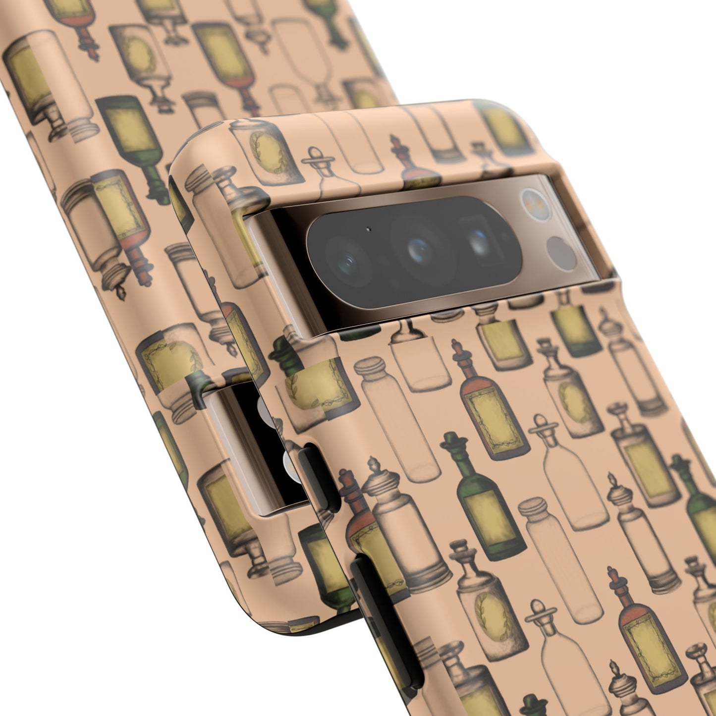 Vintage Potion Bottle Phone Case, Tough Phone Case, Magical Phone Cover, Witch Aesthetic, Gift for Witch Lovers, Boho Phone Accessories