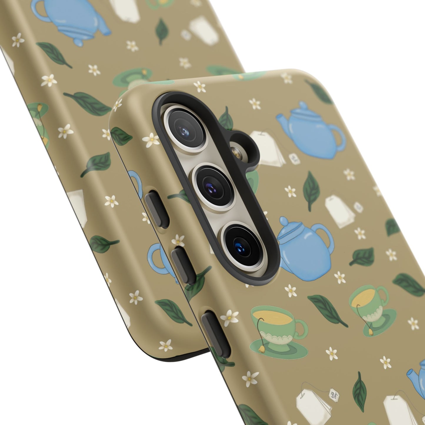 Charming Teacup Phone Case, Cute Phone Cover, Gift for Tea Lovers, Vintage Style Case, Birthday Present, Unique Accessory