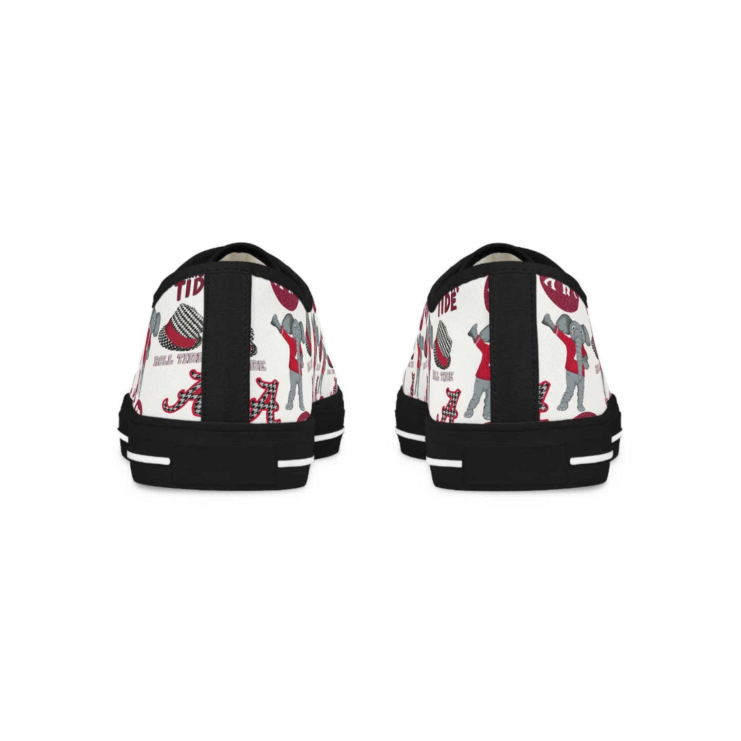 Men's Alabama Low Top Sneakers | Trendy Casual Shoes for Everyday Fashion, Gift for Him, Unique Footwear, Cool Sneakers, Custom Style