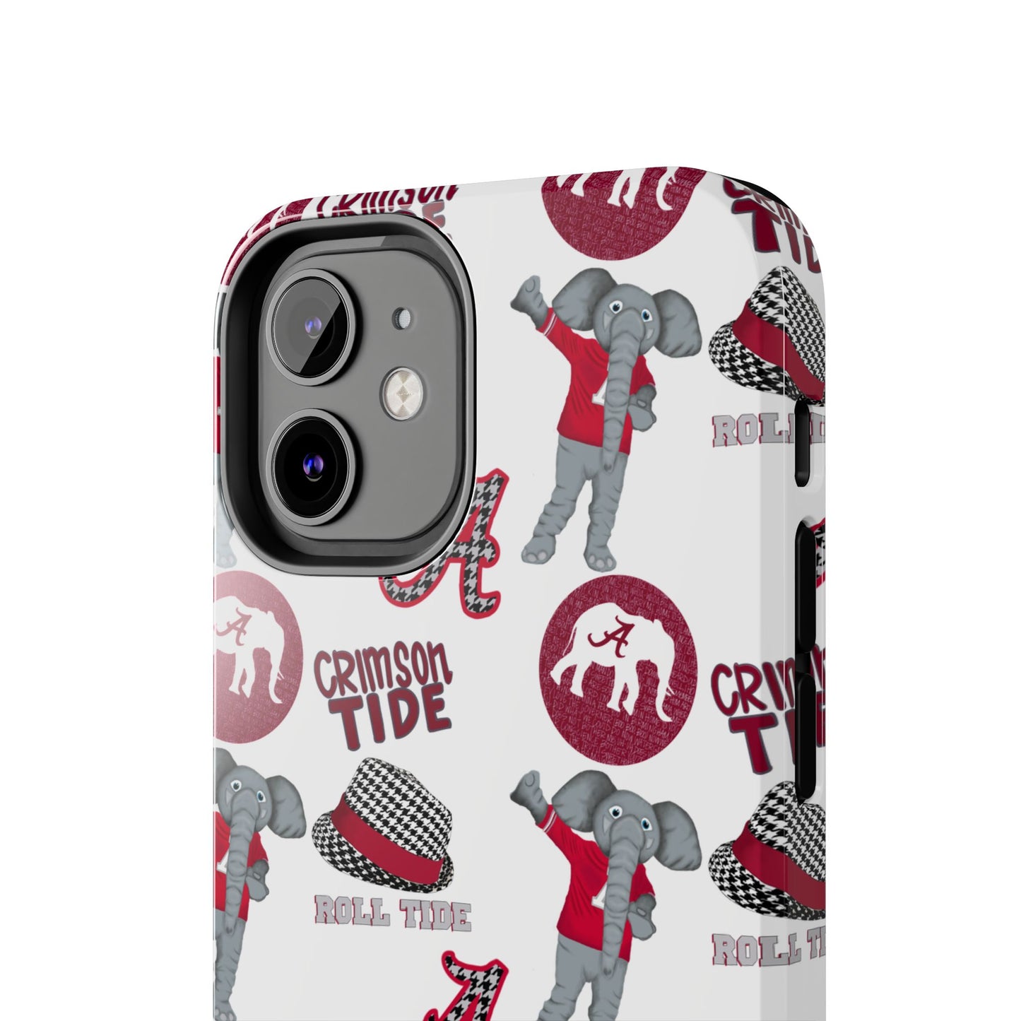 Alabama Crimson Tide Phone Case - Tough, Durable, Elephant Design, Sports Fan Accessories, College Team Gift, Graduation Presents