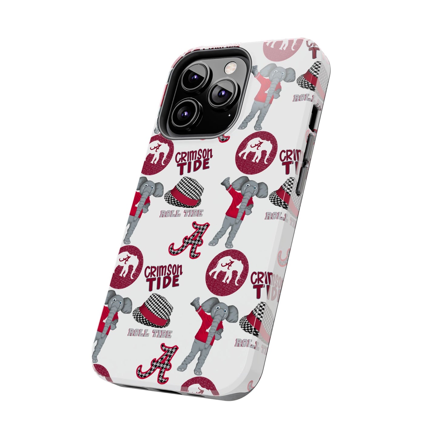 Alabama Crimson Tide Phone Case - Tough, Durable, Elephant Design, Sports Fan Accessories, College Team Gift, Graduation Presents