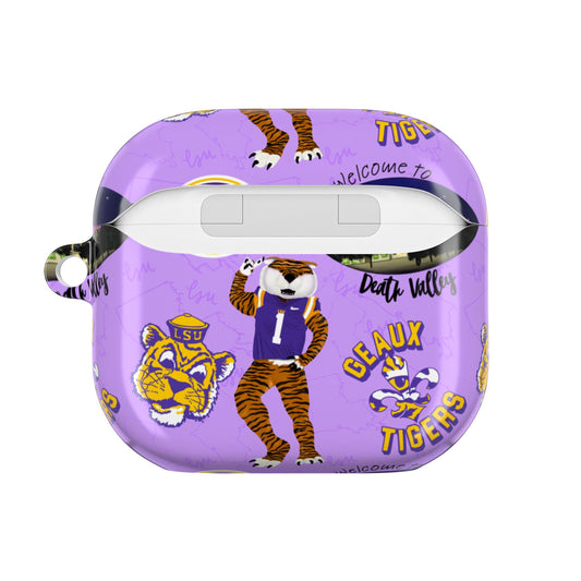 LSU Geaux Tigers AirPod Cases, Fun and Trendy Tech Accessory, Perfect Gift for Students, Sports Fans, and LSU Alumni
