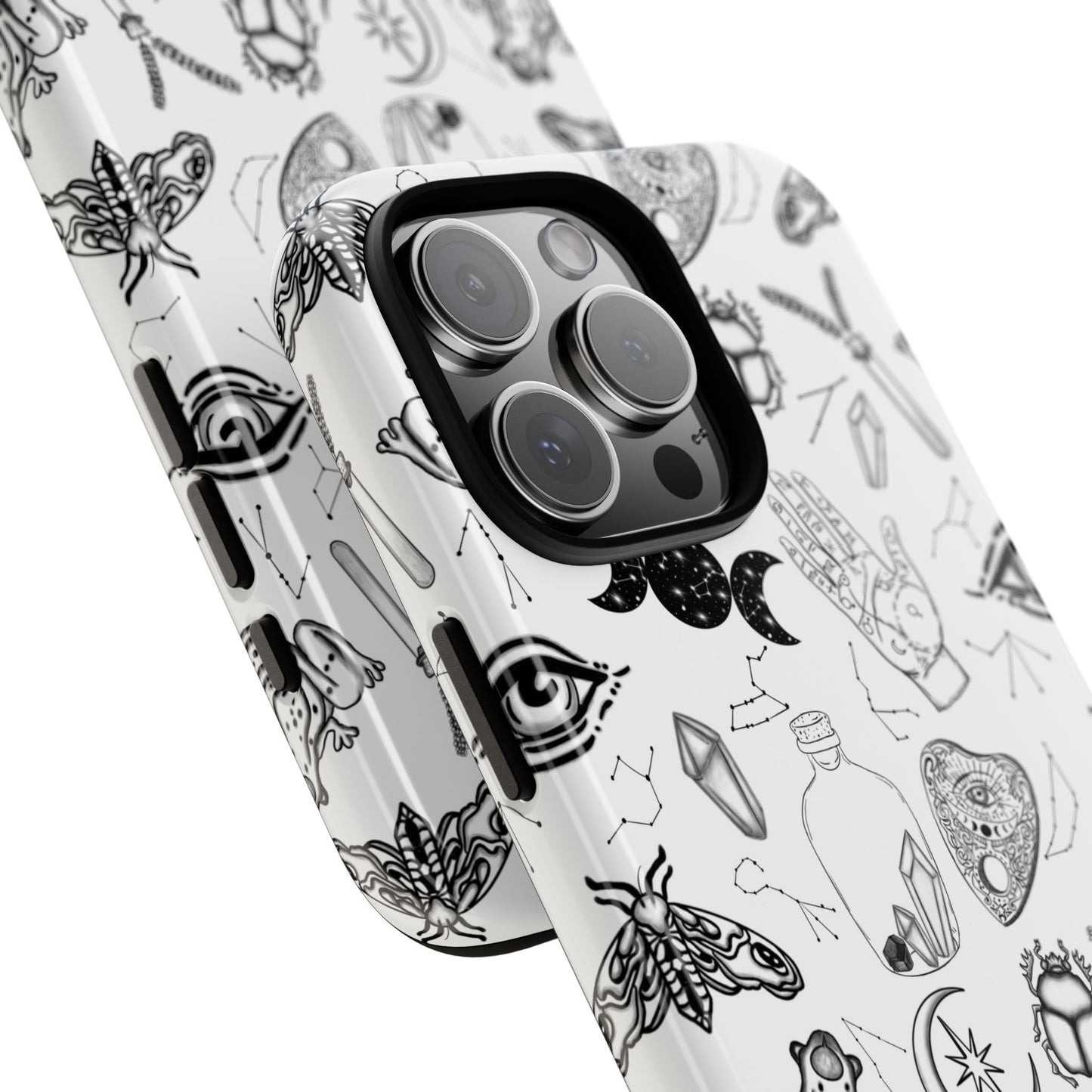 Mystical Phone Case | Boho Aesthetic Cover, Witchy Gift, Crystal Art Protection, Astrology Decor, Unique Cell Phone Skins