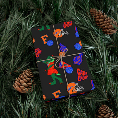 Florida Gators Football Gift Wrap Paper — Team Spirit Wrapping Paper for Fans & Game Day