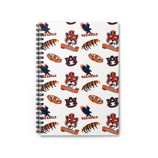 Auburn Spirit Spiral Notebook - Perfect for Students, Gifts, Journaling, School Supplies, Fan Merchandise