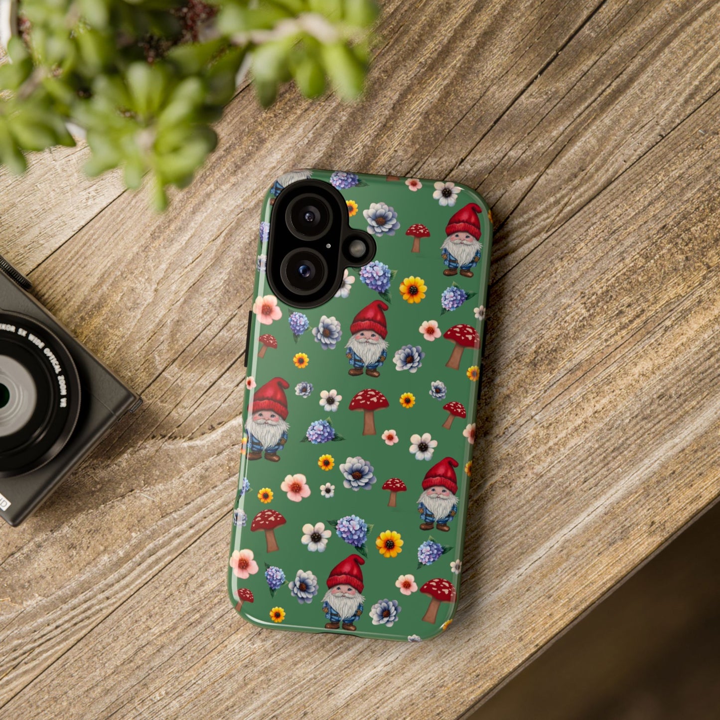 Gnome Garden Phone Case | Tough Cases for Nature Lovers | Cute Gnome Pattern | Floral & Mushroom Design | Gifts for Friends, Birthday [...]