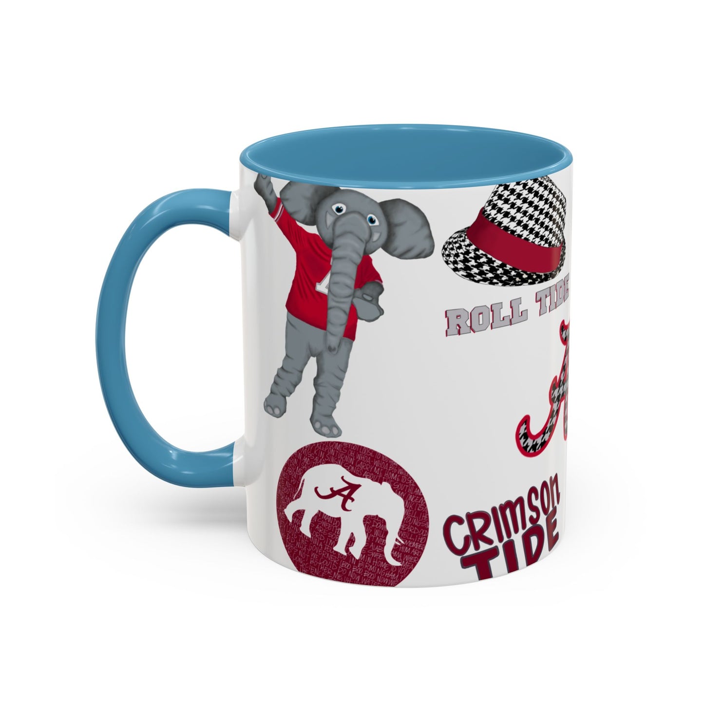 Crimson Tide Coffee Mug, Alabama Fan Cup, Roll Tide Mug, College Sports Gift, Game Day Drinkware