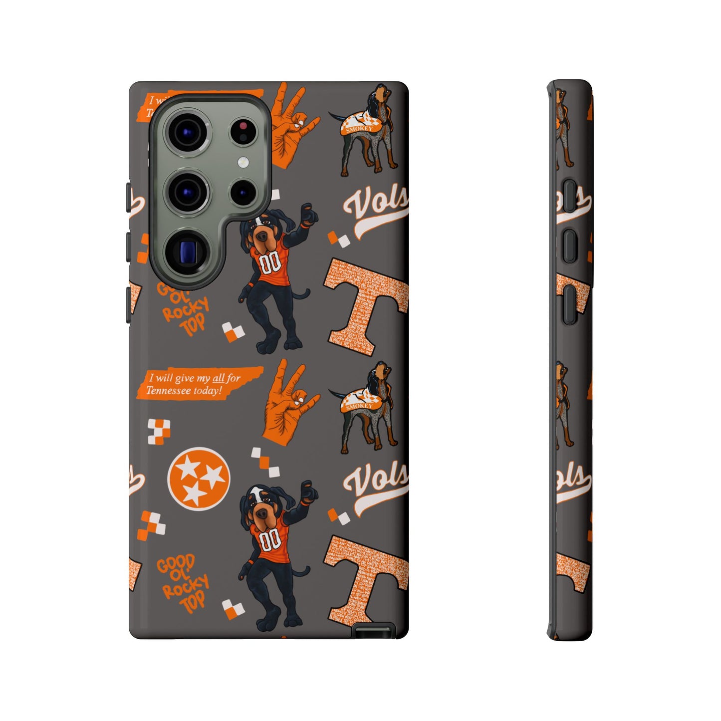 Tough Cases - Tennessee Fan Phone Case, Sports Team Accessory, Gift for Volunteers Fans, Durable Cover, College Game Day