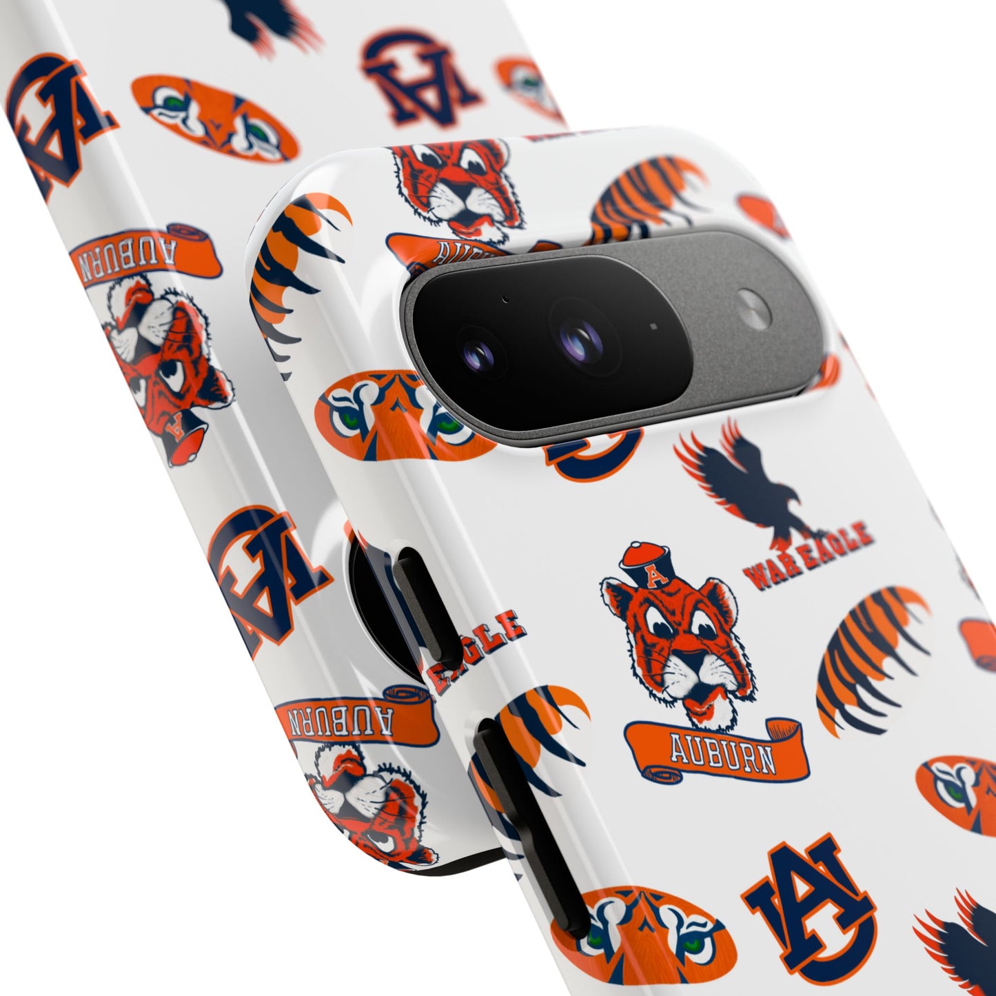 Auburn Fan Phone Case, Sports Team Accessory, Gift for Auburn Fans, Durable Cover, College Game Day