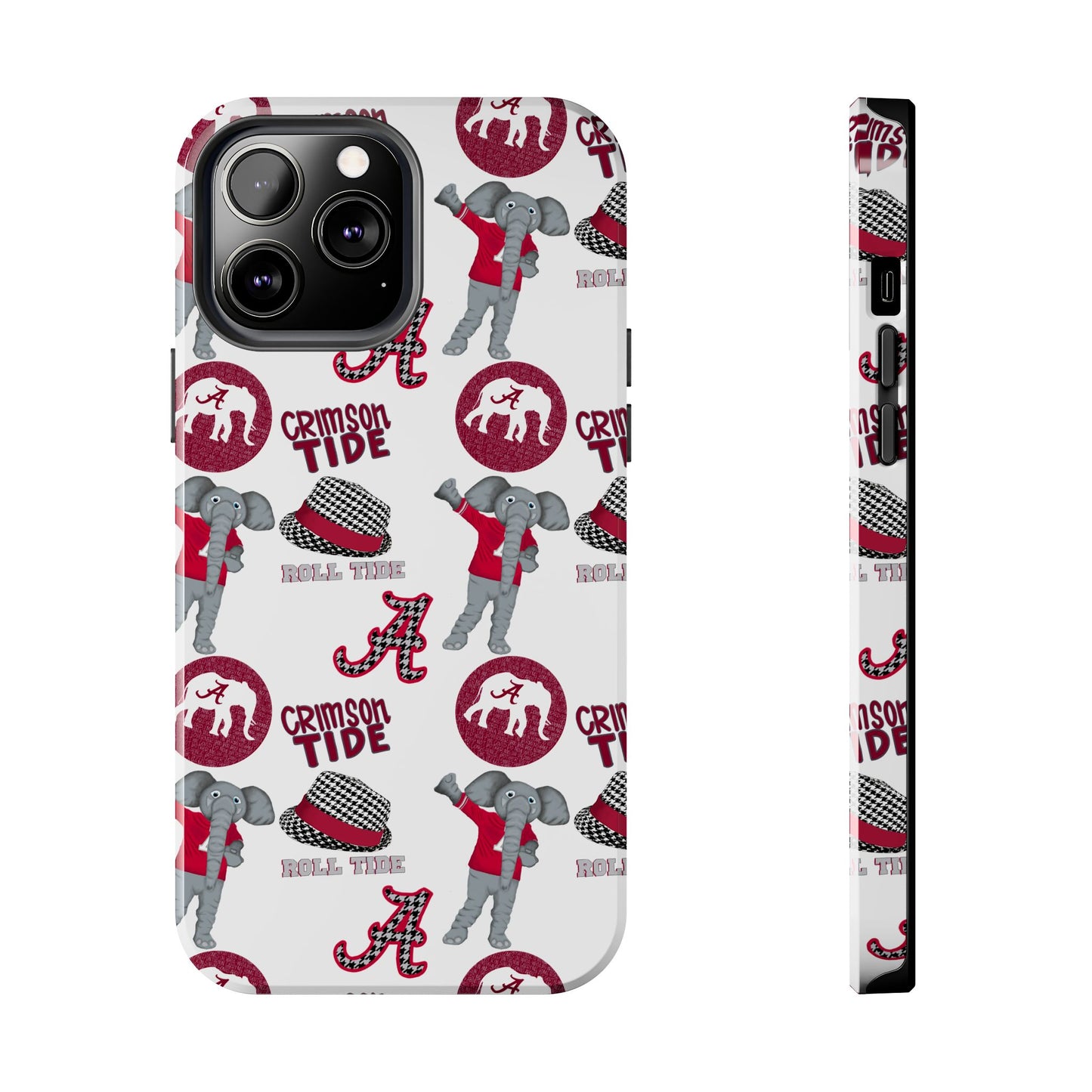 Alabama Crimson Tide Phone Case - Tough, Durable, Elephant Design, Sports Fan Accessories, College Team Gift, Graduation Presents