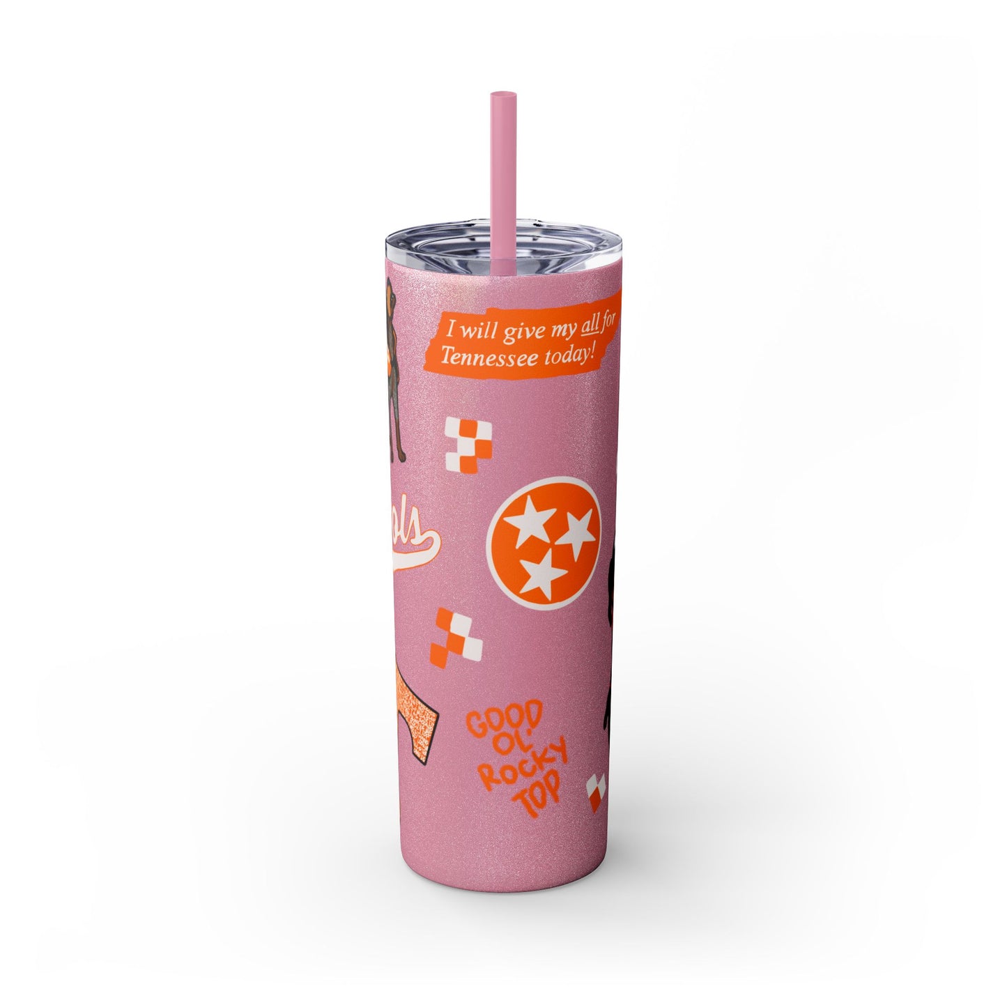 Tennessee Spirit Tumbler, 20oz | School Pride Cup for Gameday & Tailgating | Ideal for Fans, Students & Alumni