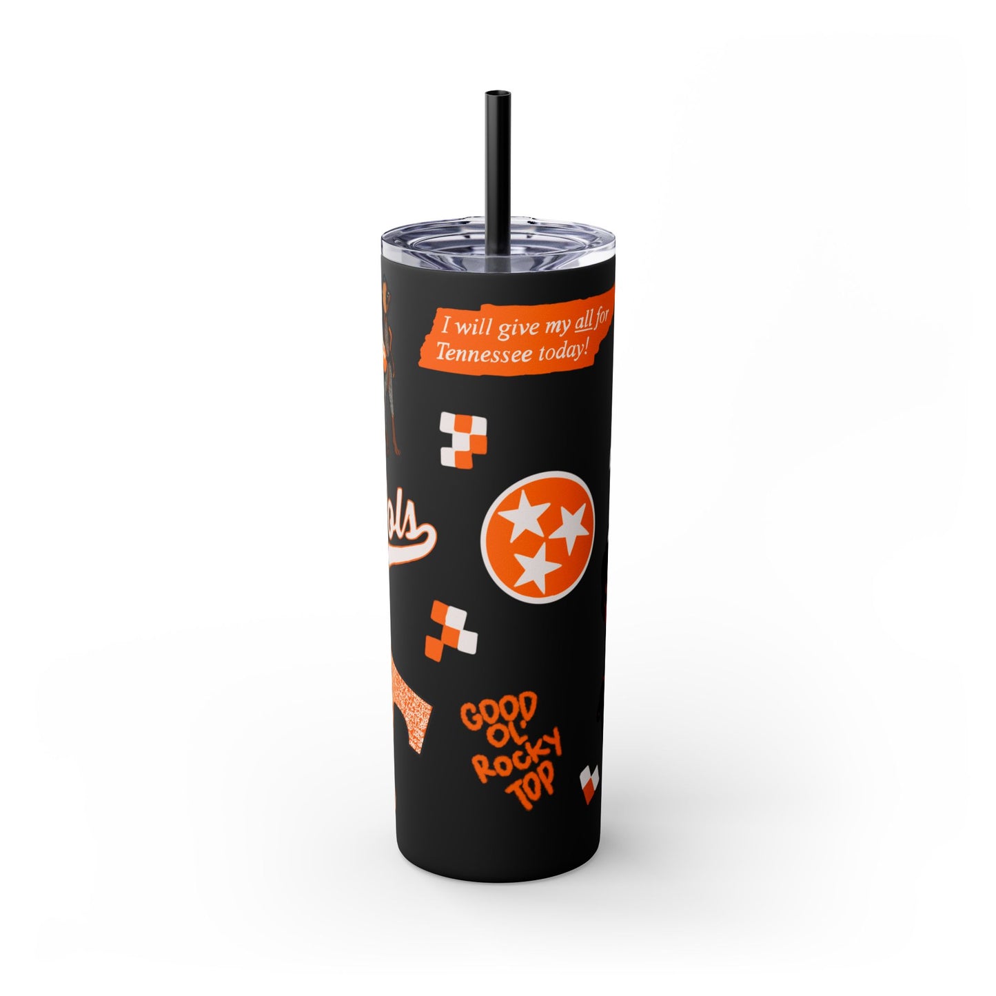 Tennessee Spirit Tumbler, 20oz | School Pride Cup for Gameday & Tailgating | Ideal for Fans, Students & Alumni