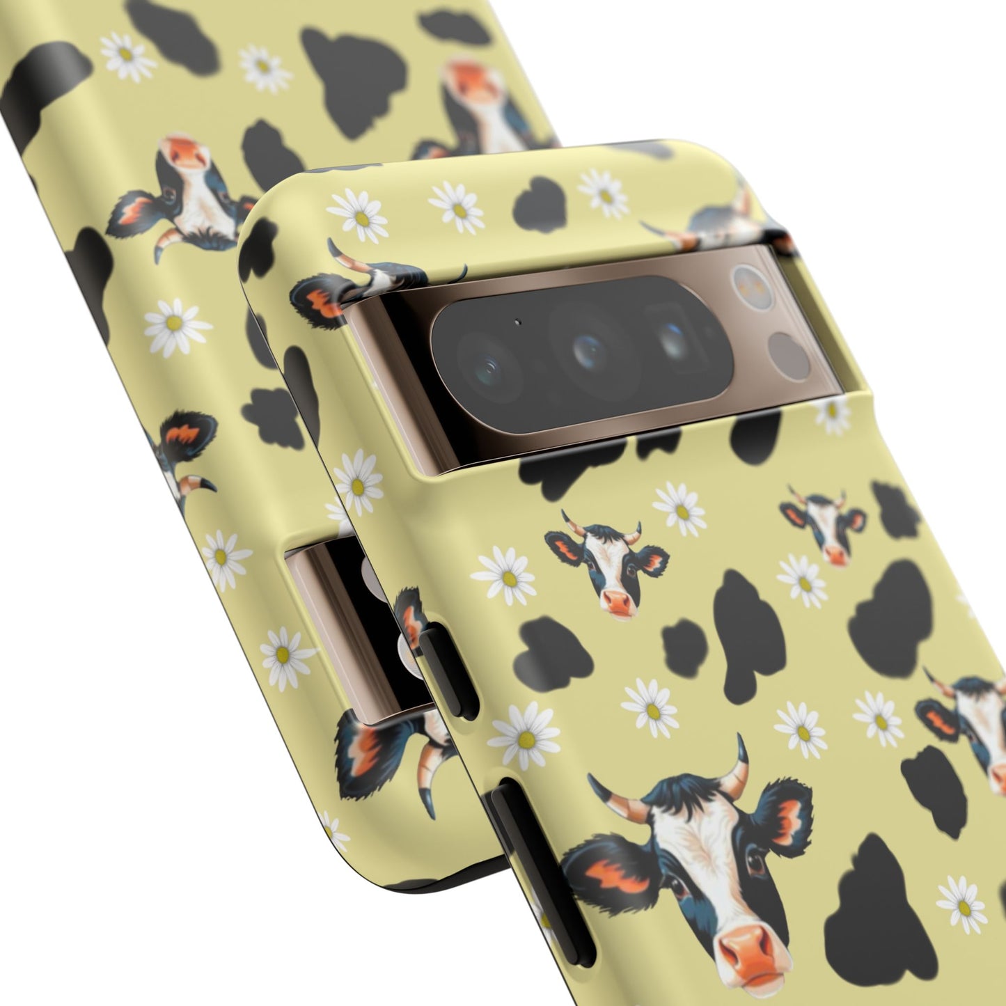 Cow Print Phone Case - Cute Protection for Animal Lovers, Gift for Farmhouse Decor, Cheerful Cow Design