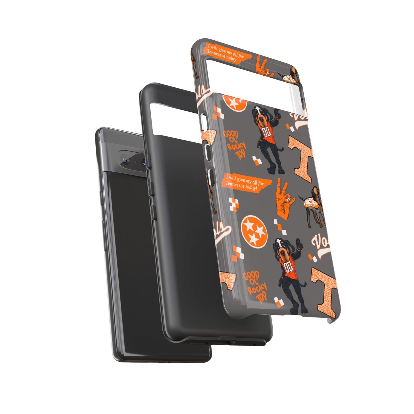 Tough Cases - Tennessee Fan Phone Case, Sports Team Accessory, Gift for Volunteers Fans, Durable Cover, College Game Day