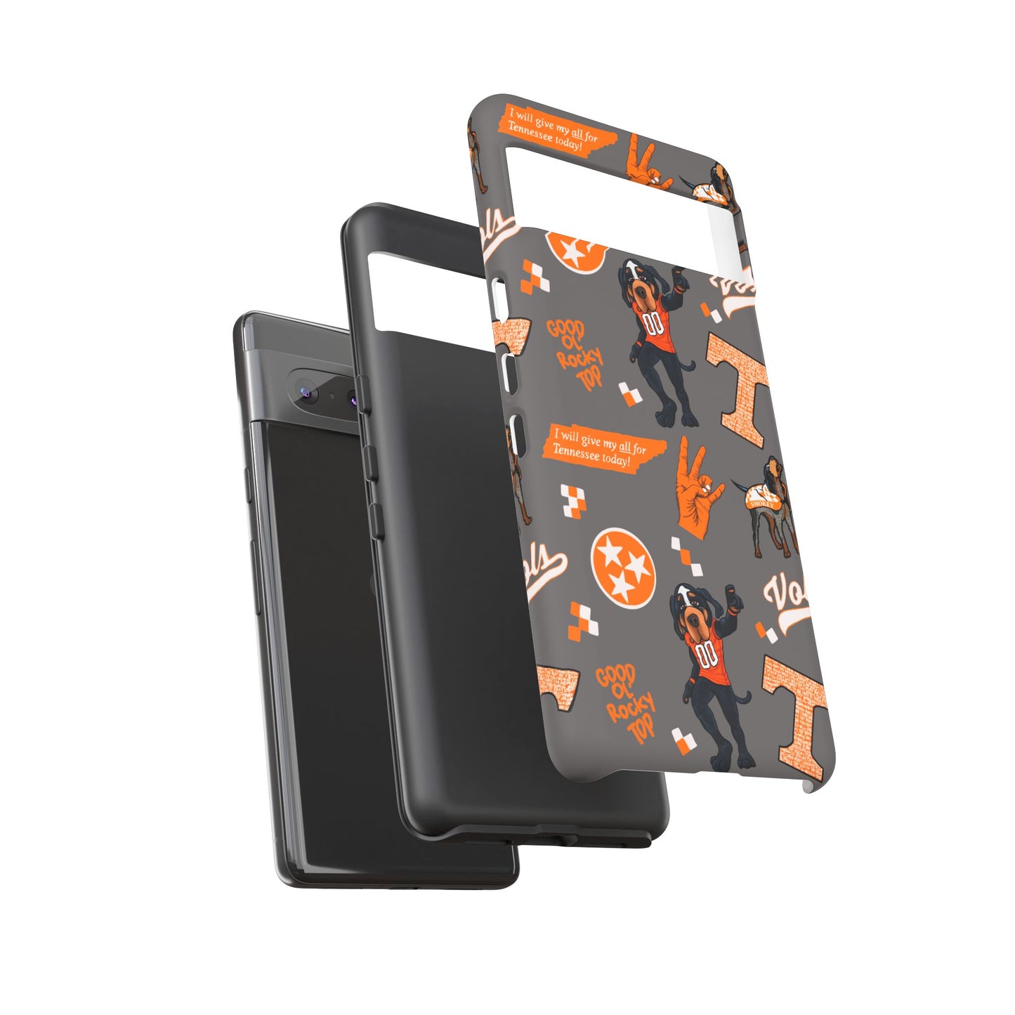 Tough Cases - Tennessee Fan Phone Case, Sports Team Accessory, Gift for Volunteers Fans, Durable Cover, College Game Day