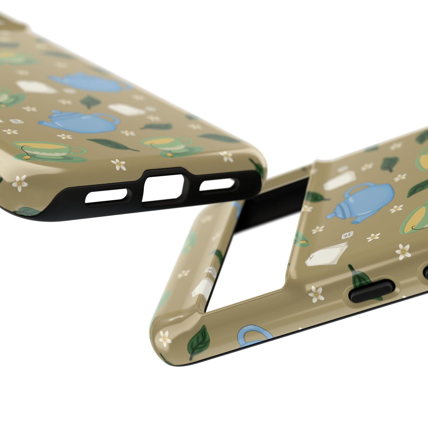 Charming Teacup Phone Case, Cute Phone Cover, Gift for Tea Lovers, Vintage Style Case, Birthday Present, Unique Accessory