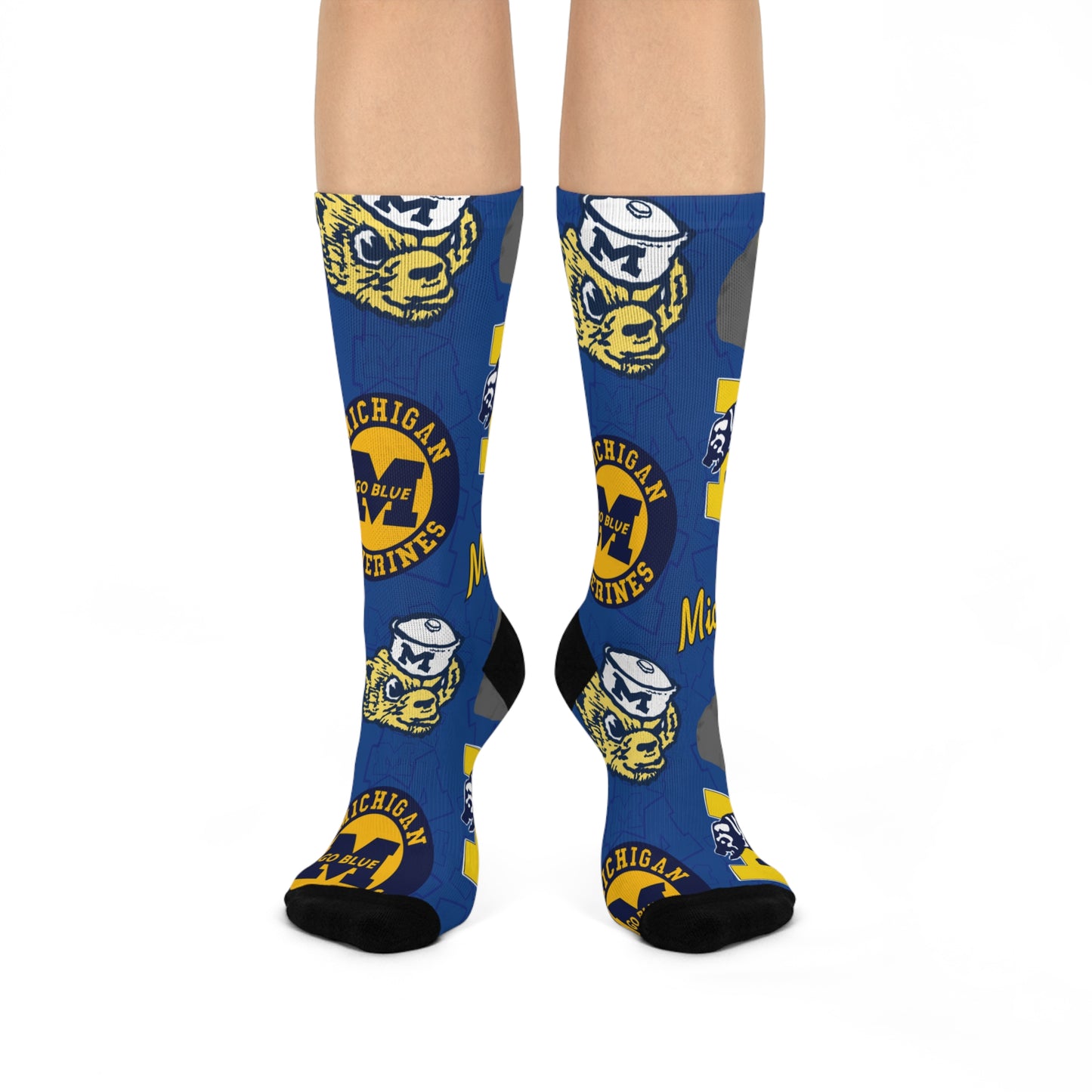 Michigan Wolverines Cushioned Crew Socks | Comfortable Sports Socks, Gift for Fans, College Spirit Wear, Unique Athletic Socks, Team [...]