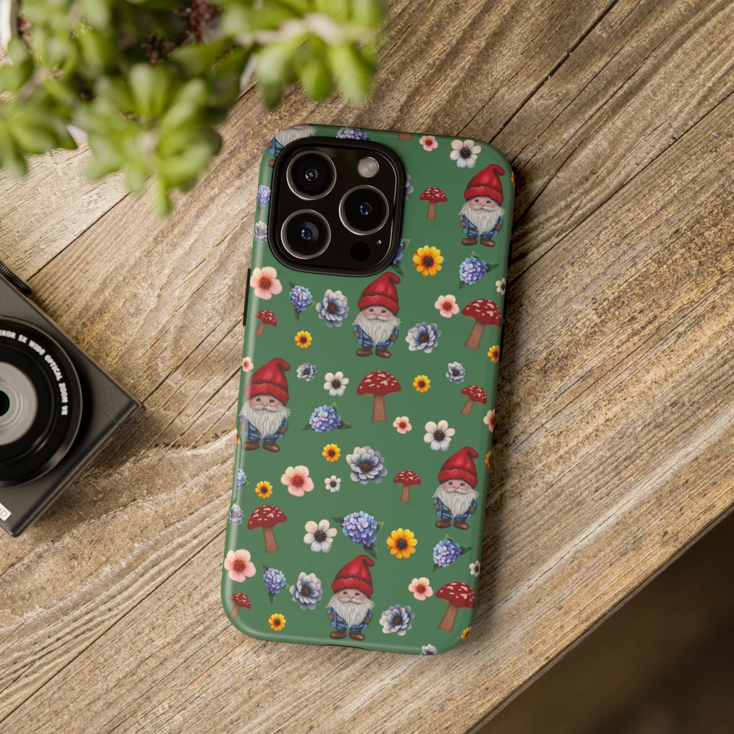 Gnome Garden Phone Case | Tough Cases for Nature Lovers | Cute Gnome Pattern | Floral & Mushroom Design | Gifts for Friends, Birthday [...]