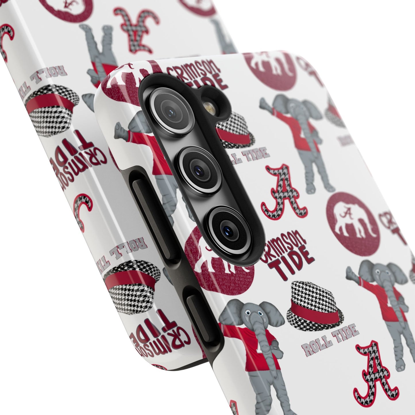 Alabama Crimson Tide Phone Case - Tough, Durable, Elephant Design, Sports Fan Accessories, College Team Gift, Graduation Presents