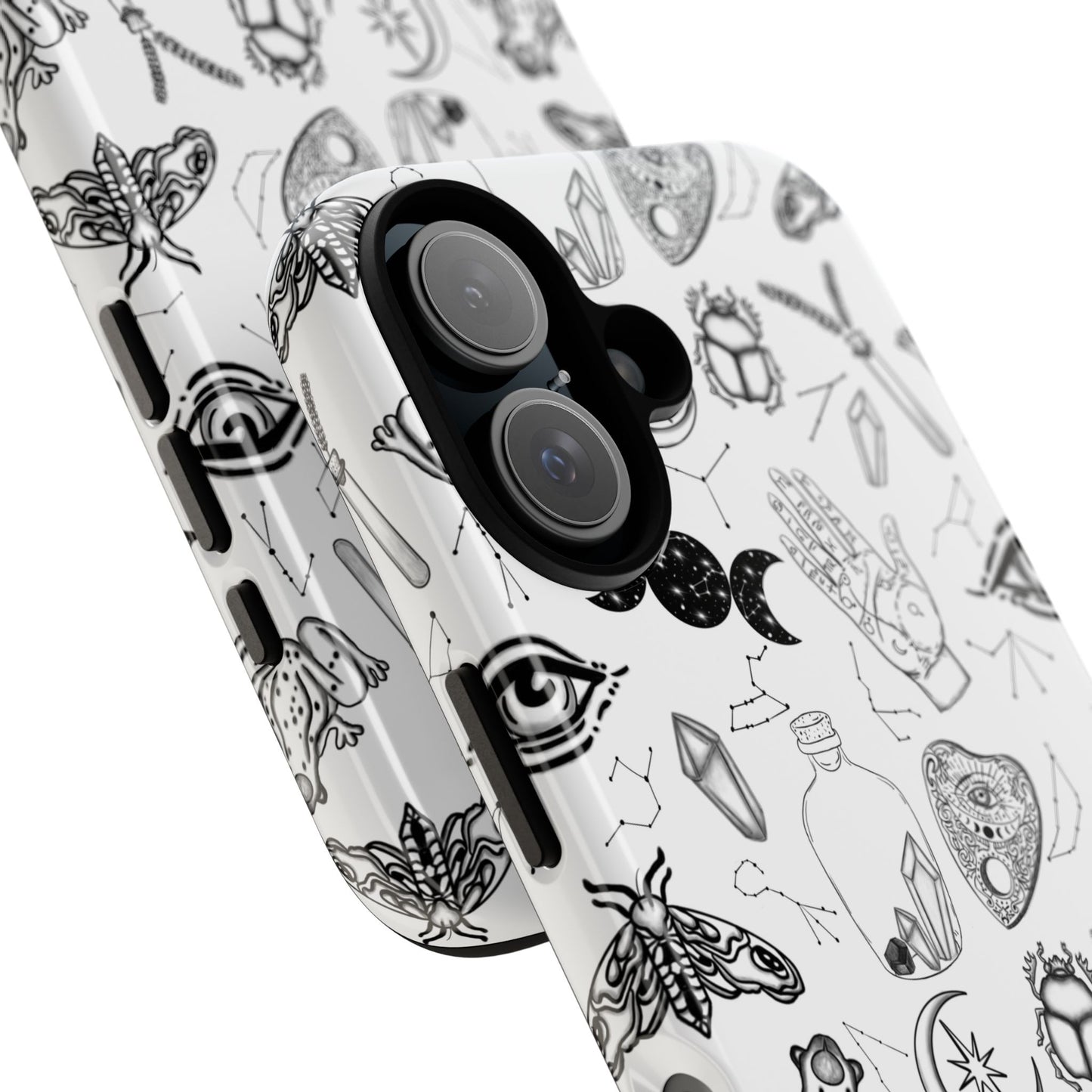 Mystical Phone Case | Boho Aesthetic Cover, Witchy Gift, Crystal Art Protection, Astrology Decor, Unique Cell Phone Skins