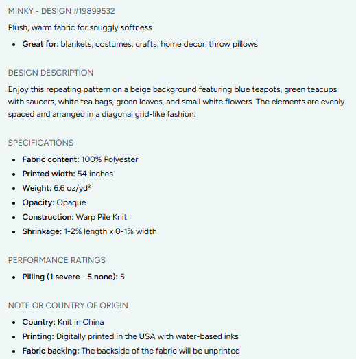 Cakes, Bows and Cherries Repeating Pattern on Fabric by the Yard